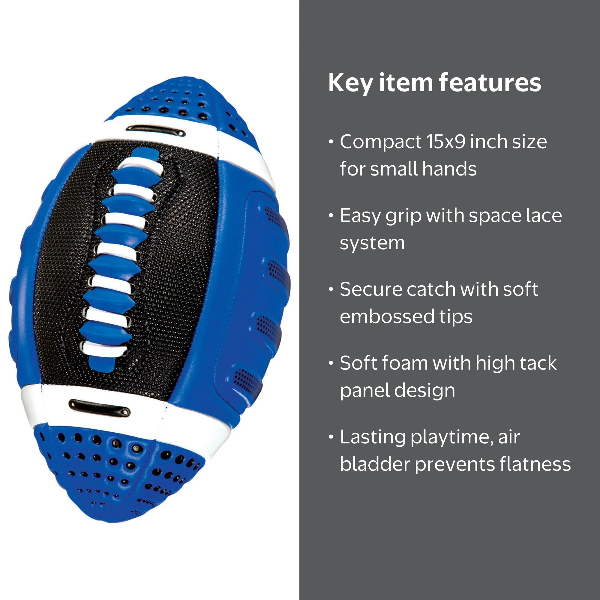 Franklin Sports Mini Grip Tech Space Lace Football - Walmart.com