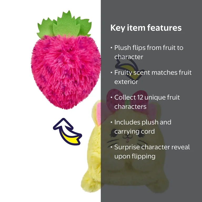 Pikmi Pops Pikmi Flips - Fruit Fiesta Series Scented Plush