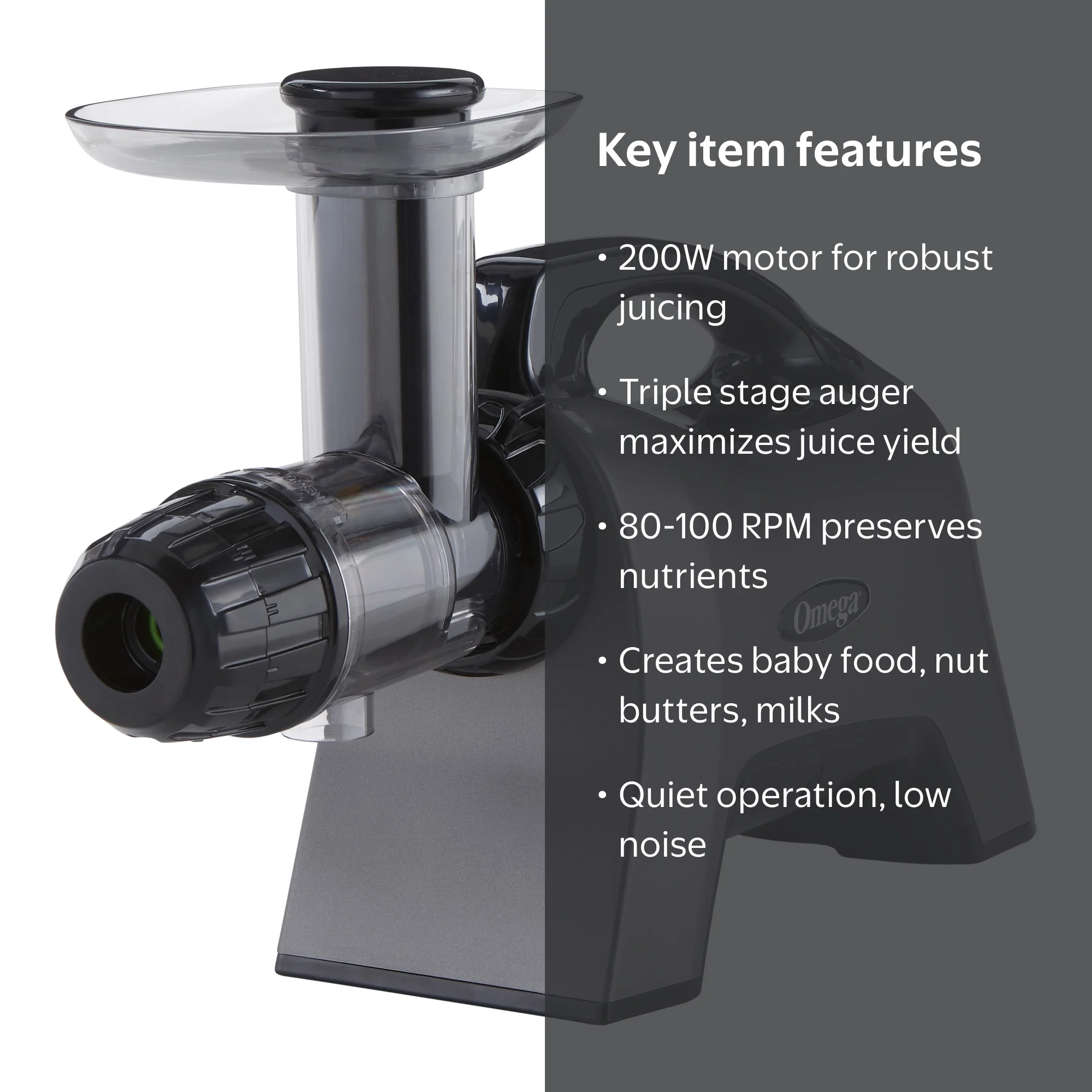 Omega Easy Clean Cold Press Juice Extractor Machine, Medical