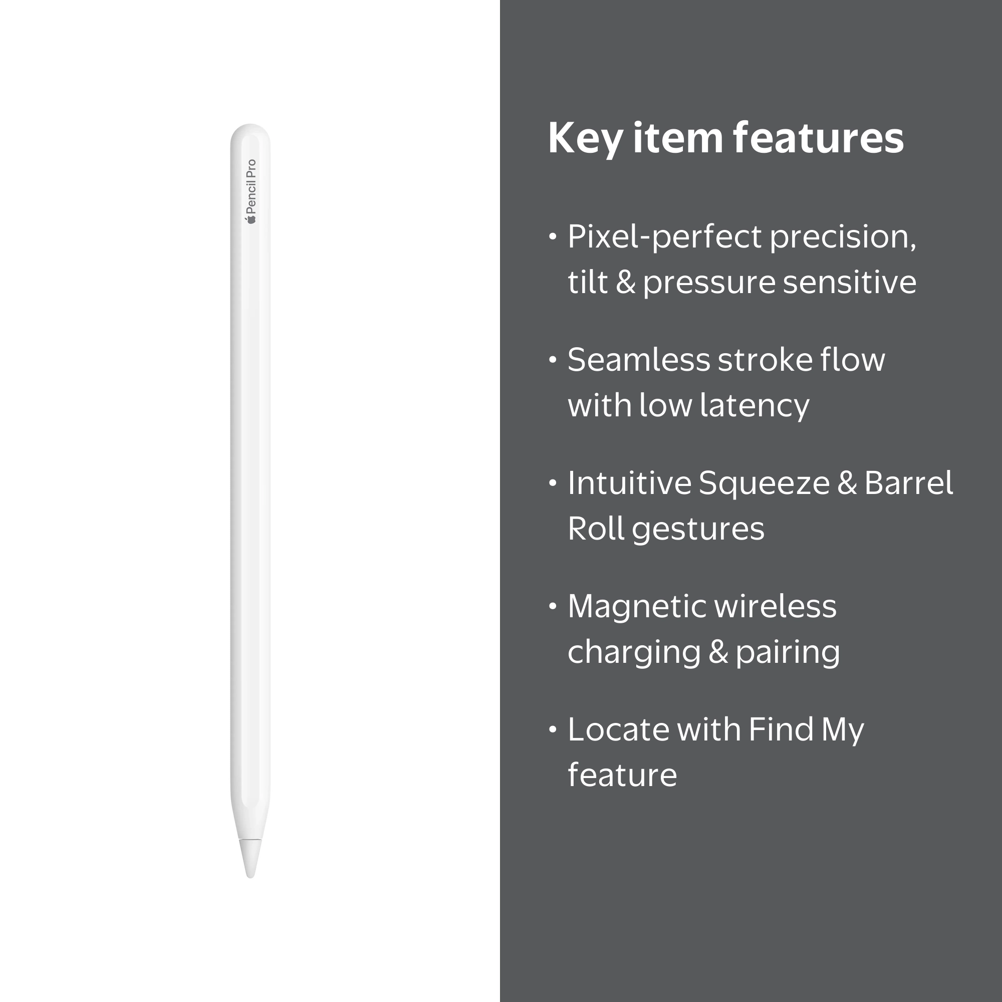 Apple, Pencil Pro, Pixel-Perfect Precision, Magnetically Charges