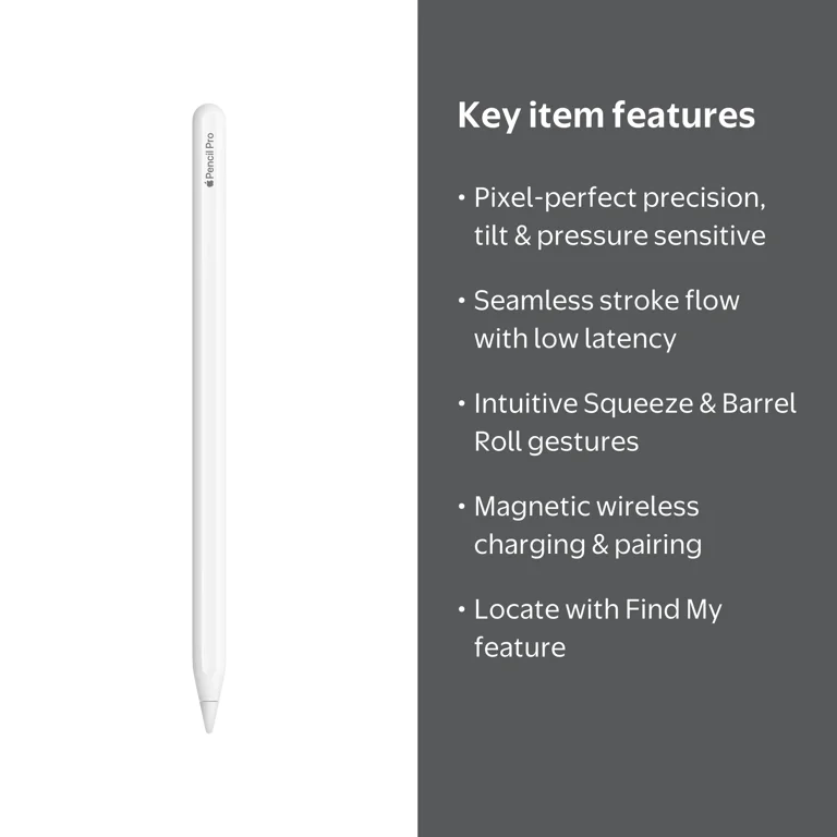 Apple, Pencil Pro, Pixel-Perfect Precision, Magnetically Charges