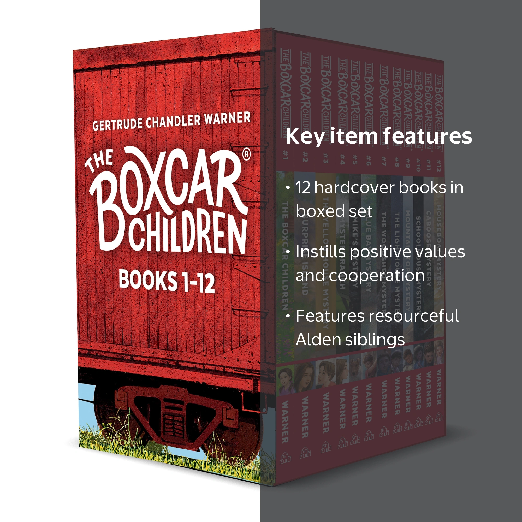 Gertrude Chandler Warner The Boxcar Children Mysteries 1-12