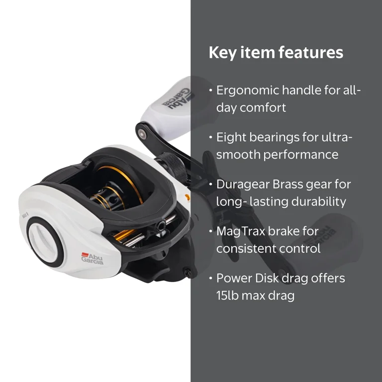 Abu Garcia Max PRO Low Profile Reel, Low Profile - Walmart.com