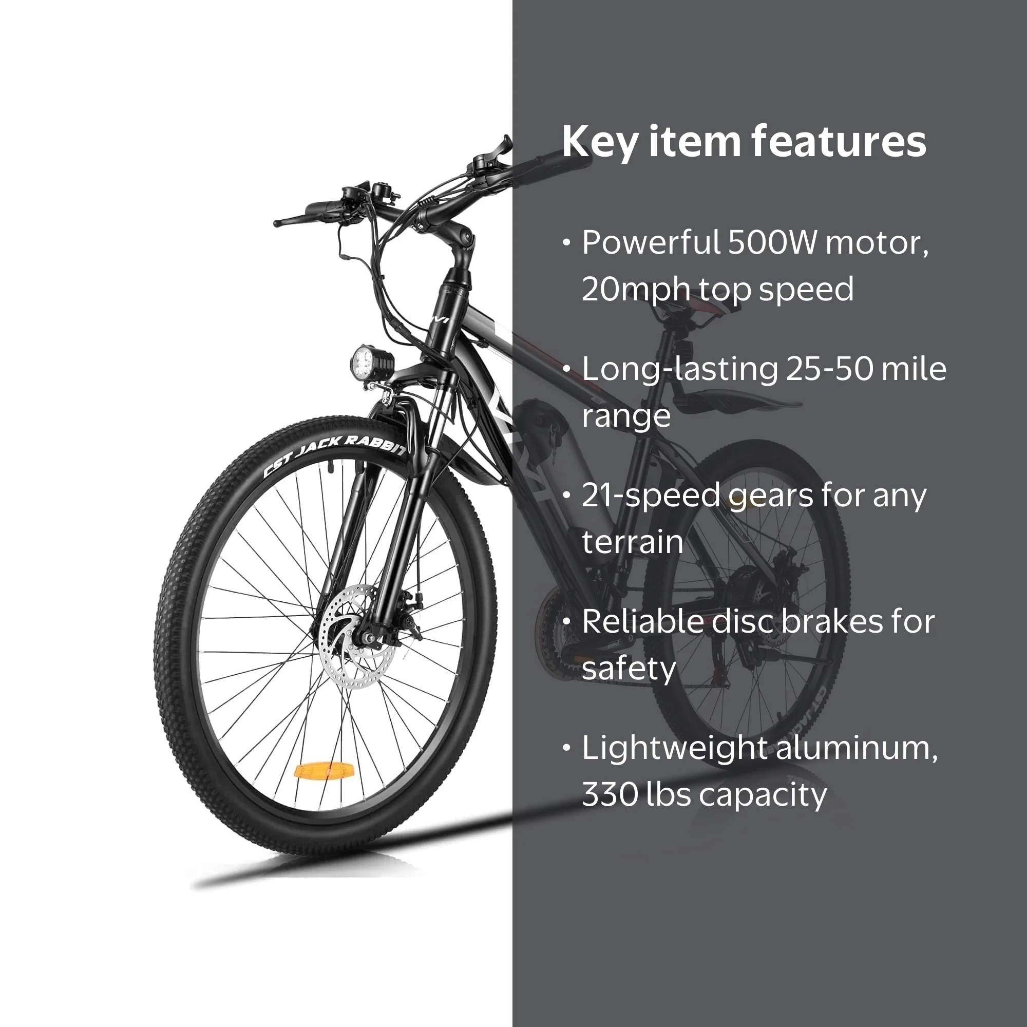 Vivi Electric Bike for Adults 26