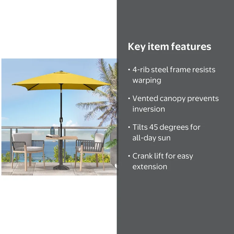 easeland patio umbrella Alpha Joy 15ft Extra Large Outdoor Double-Sided with So Sophia & William What This Umbrella Does This offset design projects a large canopy from a sturdy side mast Equinox Umbrella - Landscape Forms