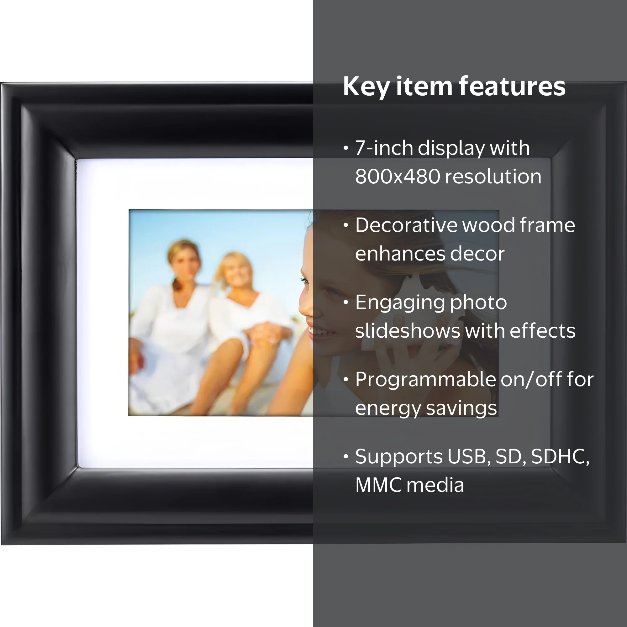 Polaroid 7 Digital Picture Frame - Walmart.com