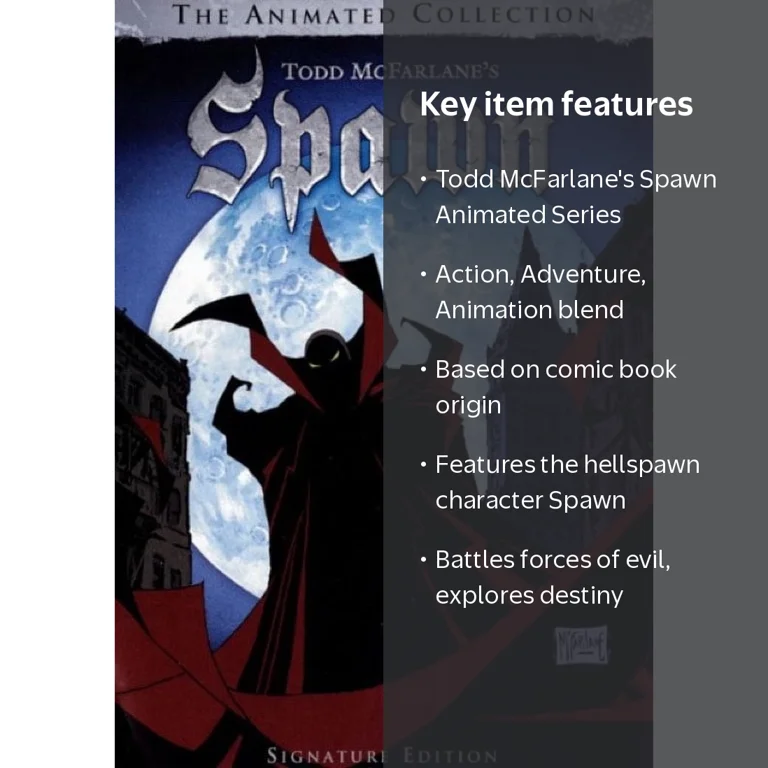 SDS, Todd McFarlane's Spawn, The Animated Collection, DVD