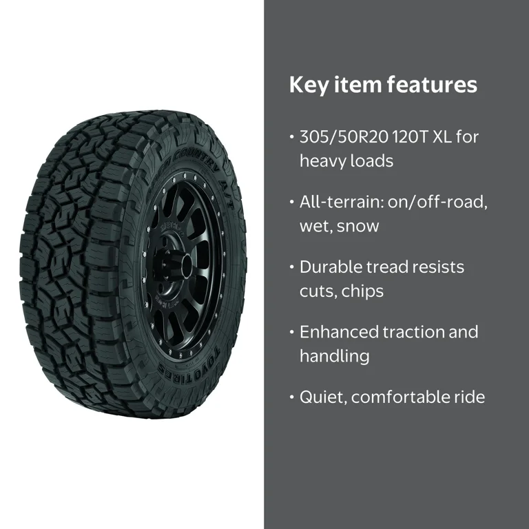 Toyo Open Country A/T III - High Performance 305/50R20XL 120T BSW