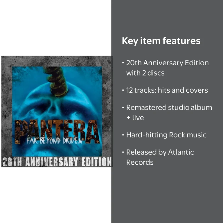 Pantera - Far Beyond Driven (20th Anniversary Edition) - Music