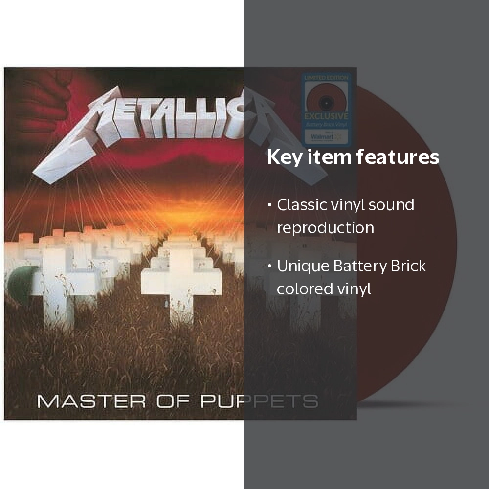 Metallica - Master Of Puppets (Walmart Exclusive) - Music
