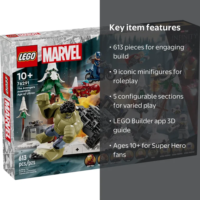LEGO Marvel Avengers Assemble: Super Hero Building Toy 76291