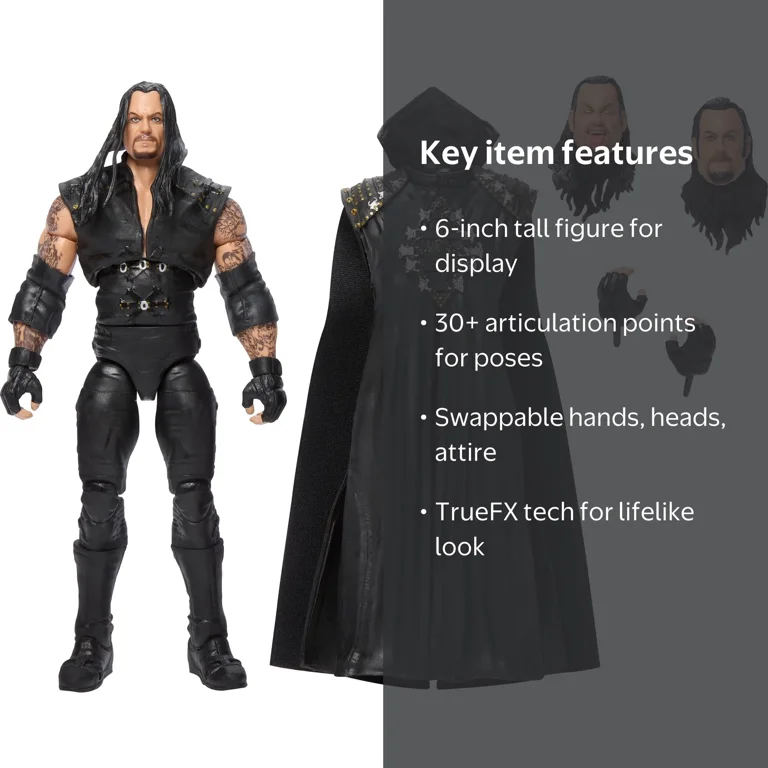 Free Shipping! WWE Ultimate Edition Undertaker Action Figure