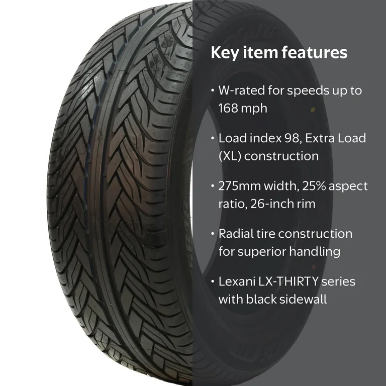 Lexani LX-Thirty High Performance 275/25ZR26 98W XL All Season