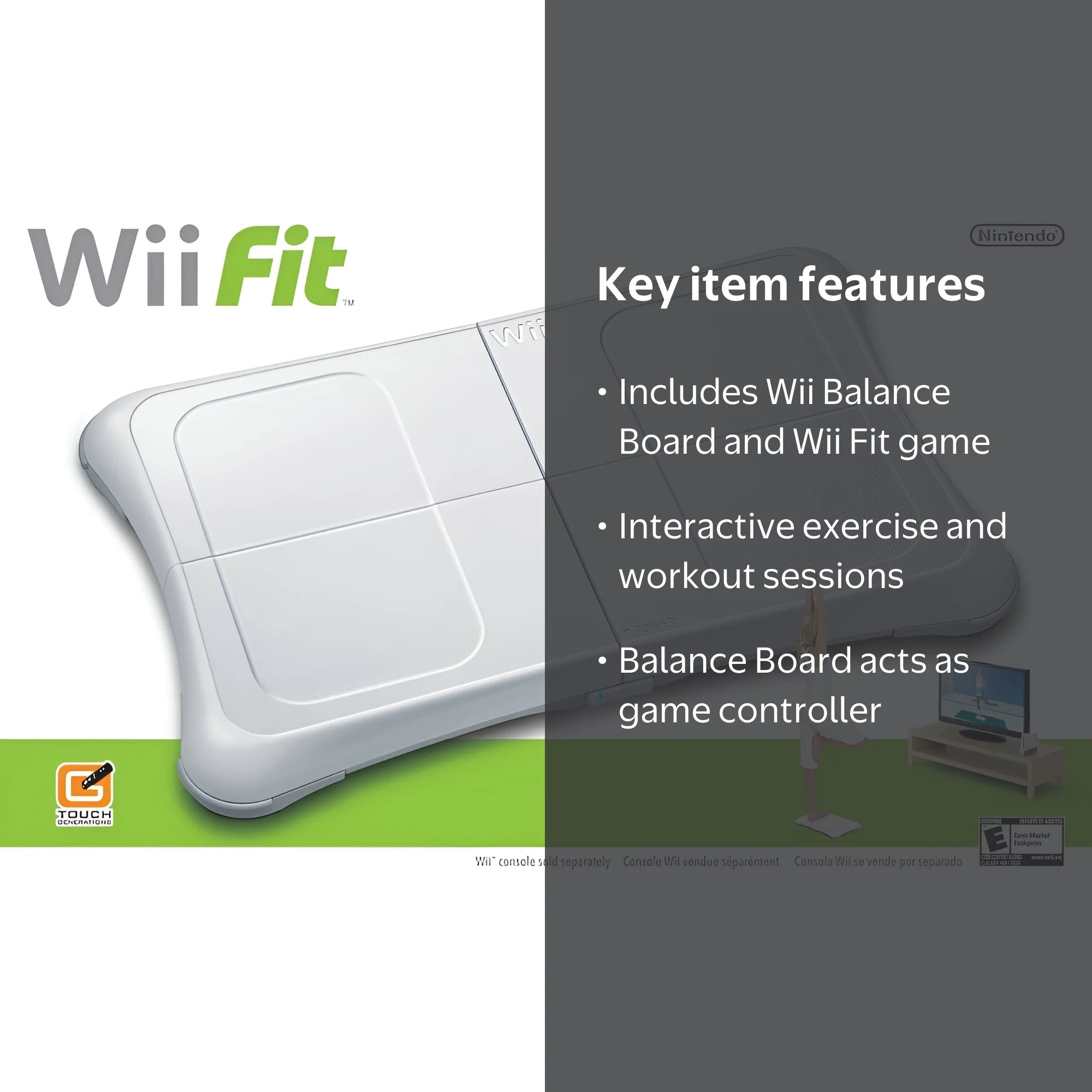 Wii Fit Game with Wii Balance Board - Nintendo WIi - Walmart.com