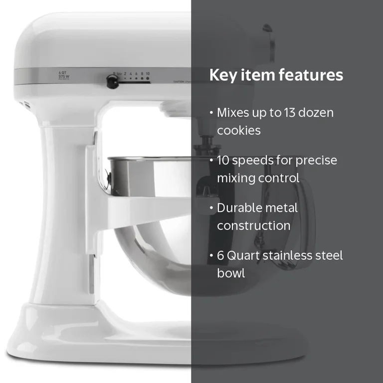 KitchenAid Pro 600 Series 6-Quart Bowl-Lift Stand Mixer with