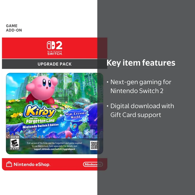 Kirby and the Forgotten Land & Star Crossed World Upgrade Pack
