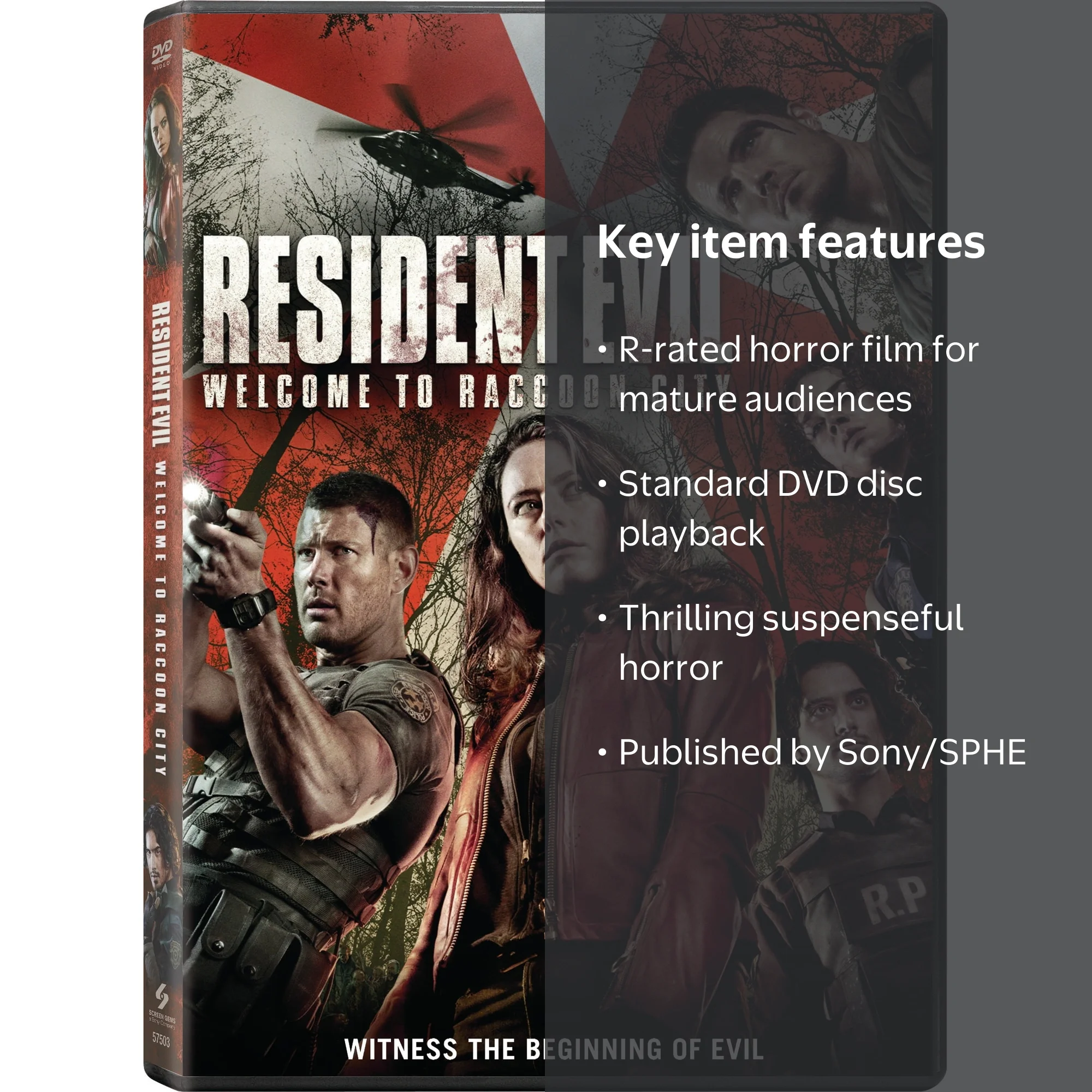 Resident Evil: Welcome to Raccoon City (DVD) - Walmart.com