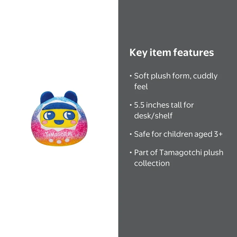 Bandai Namco Nui - Tamagotchi - Mametchi In Tamagotchi Plush
