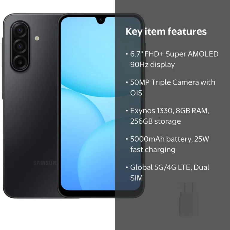 GalaxyA17 5G★256GB★海外SIMフリー★ケース付 ギャラクシー Samsung Galaxy A17 5G Unlocked | 8GB RAM + 256GB Storage | 6.7