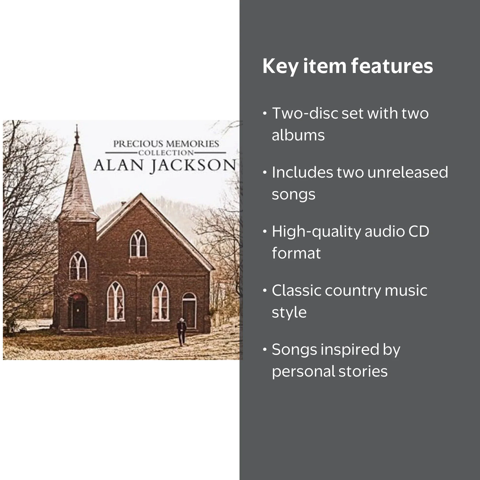 Alan Jackson - Precious Memories Collection: Country Music Albums