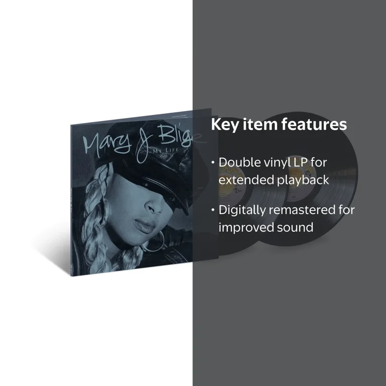 洋楽 [12inchLP] Mary J. Blige MY LIFE Mary J. Blige - My Life - Music & Performance - Vinyl - Walmart.com