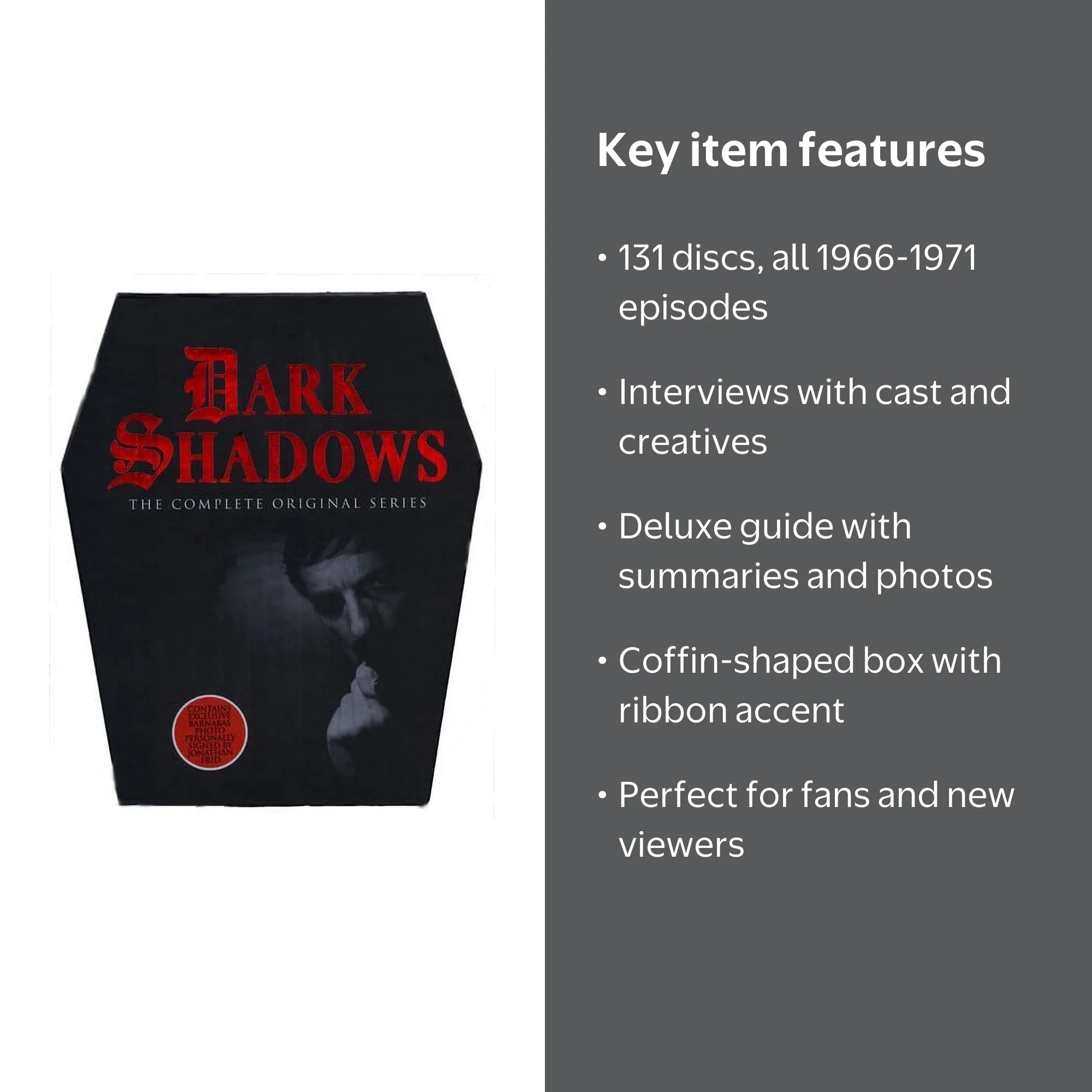 Dark Shadows Box Set: The Complete Original Series (DVD) - Walmart.com