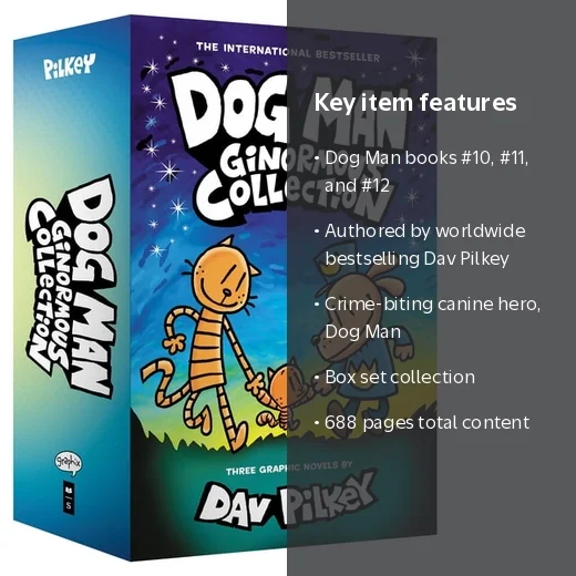 Dog Man Dog Man Ginormous Collection (Dog Man #10-12 Box Set