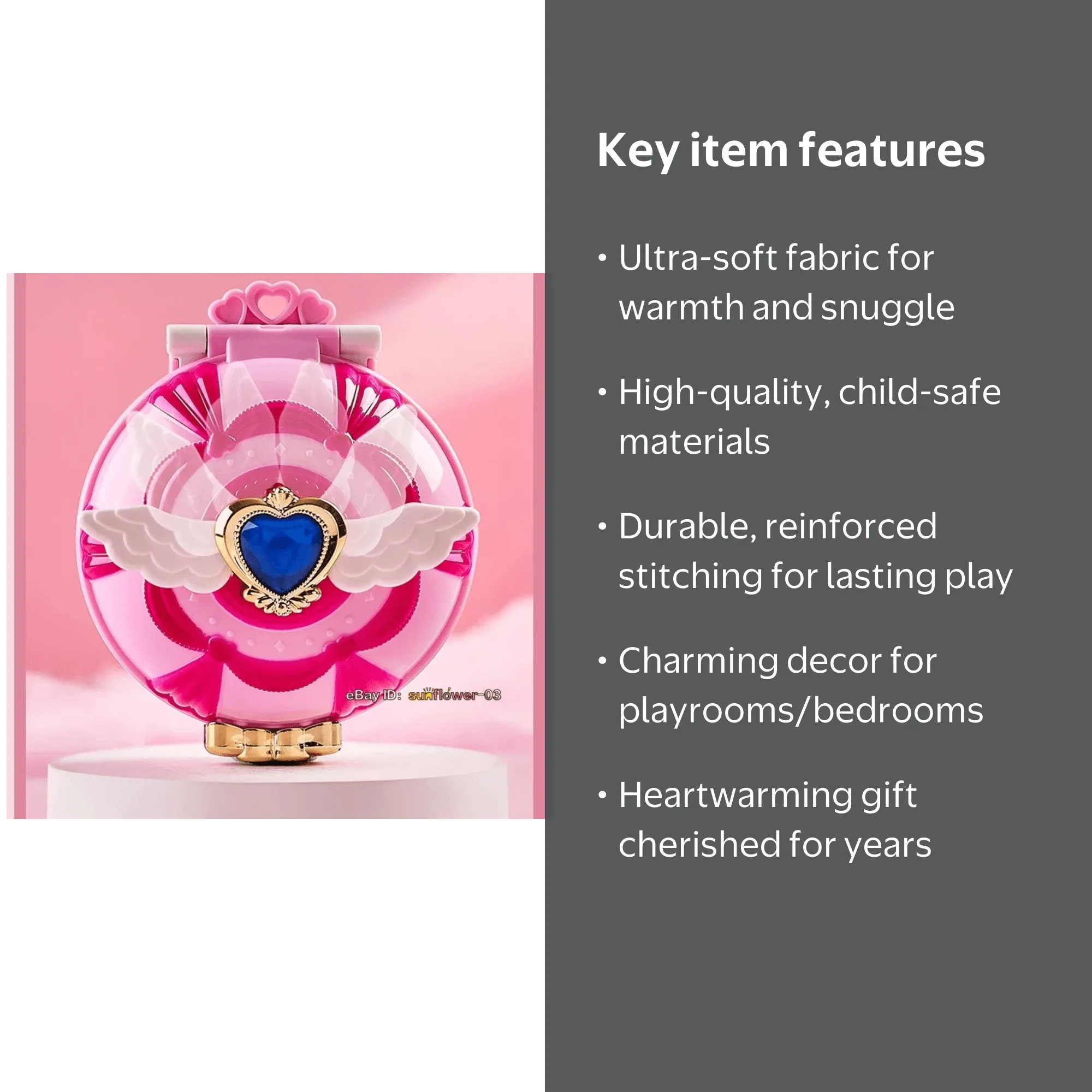 CATCH TEENIE-PING Doll Mirror Box Set Toys Talking With Lights