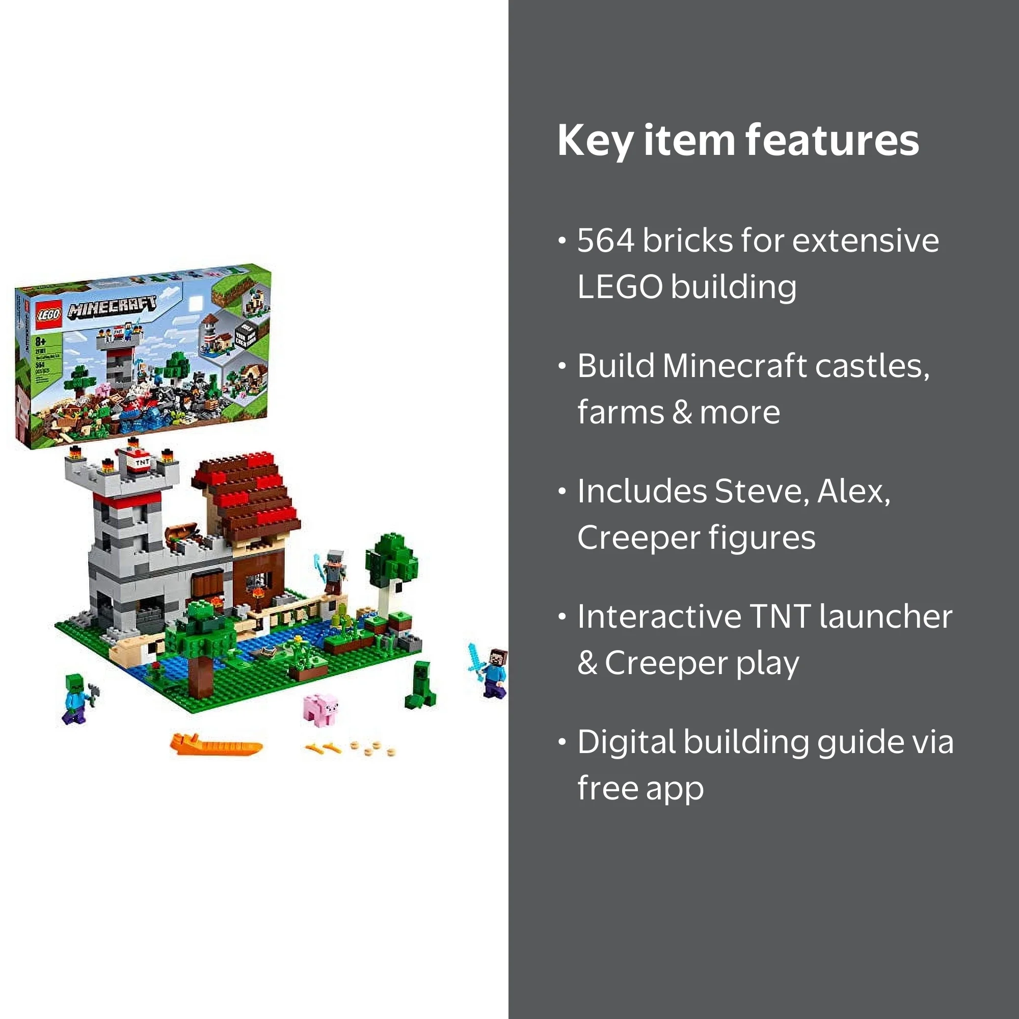 LEGO The Crafting Box 3.0 21161 Building Set (564 Pieces