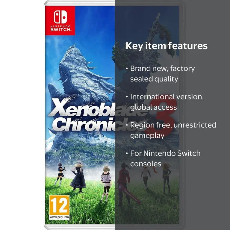 Free Shipping! Brand New Factory Sealed Xenoblade Chronicles 3