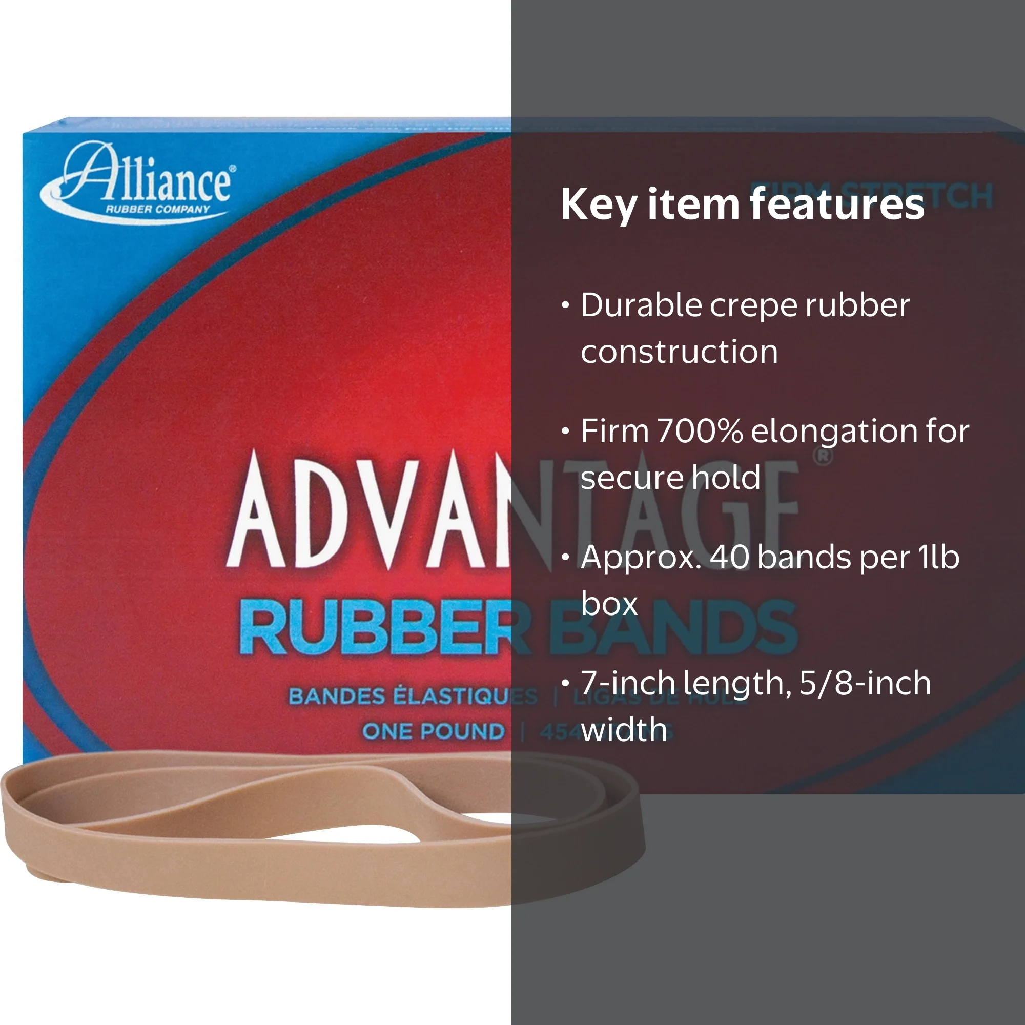 Advantage, Rubber Bands, Size 107 (7