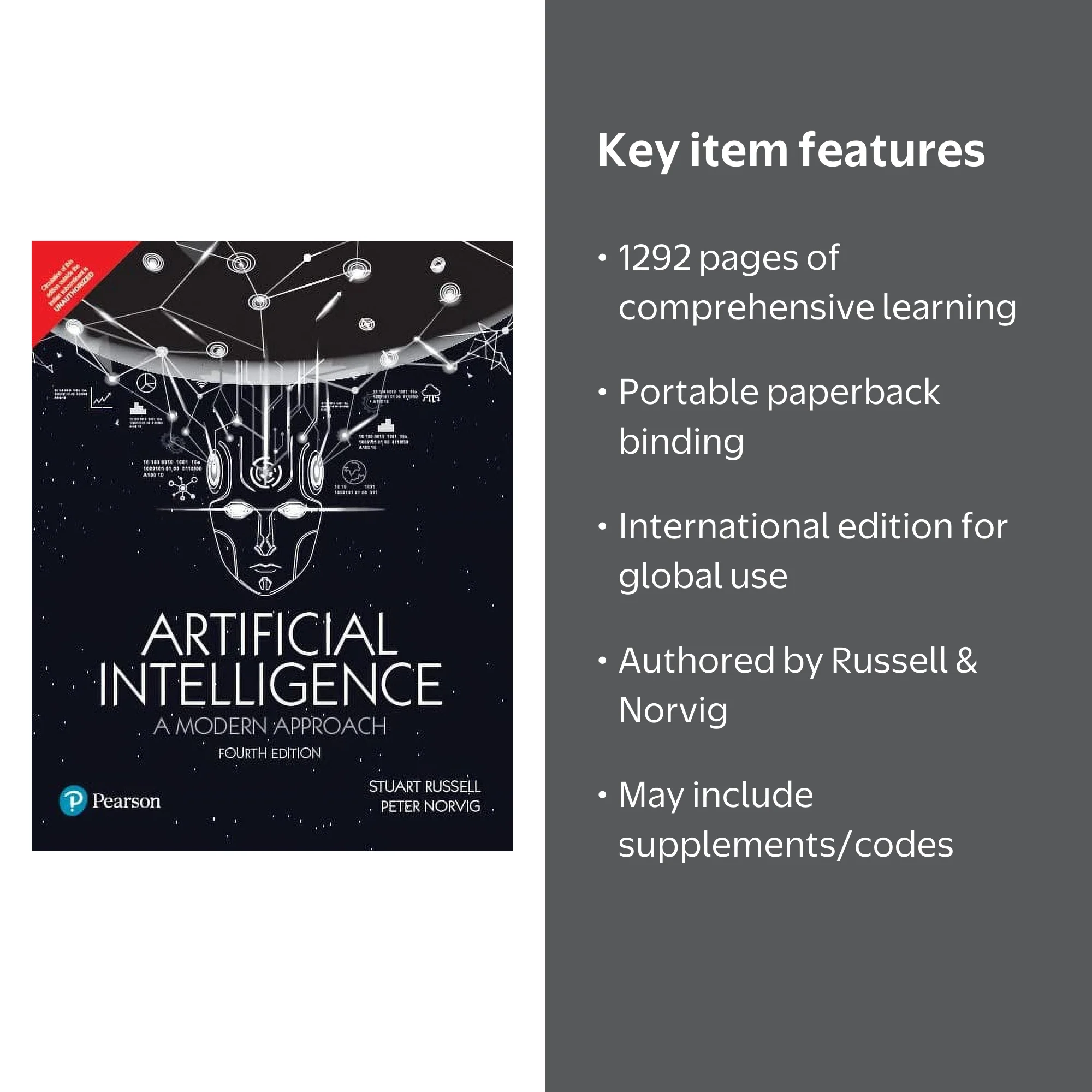Brand New Paperback - Artificial Intelligence: A Modern Approach