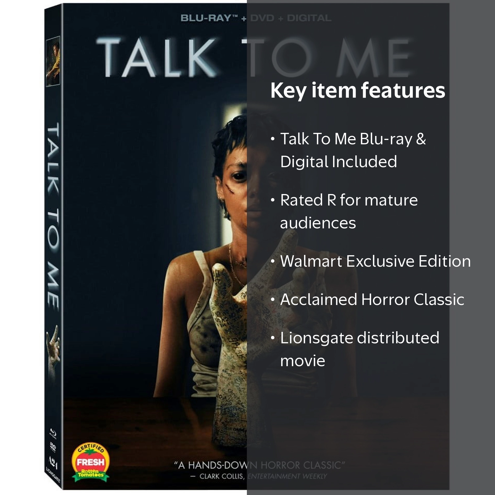 Talk To Me (Blu-ray + Digital Copy) (Walmart Exclusive) - Walmart.com