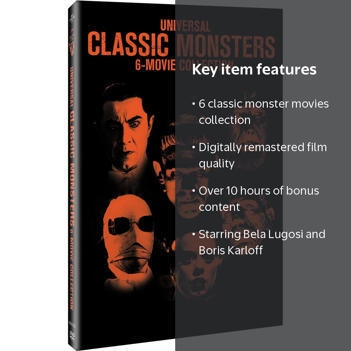 Universal Classic Monsters 6-Movie Collection (Frankenstein
