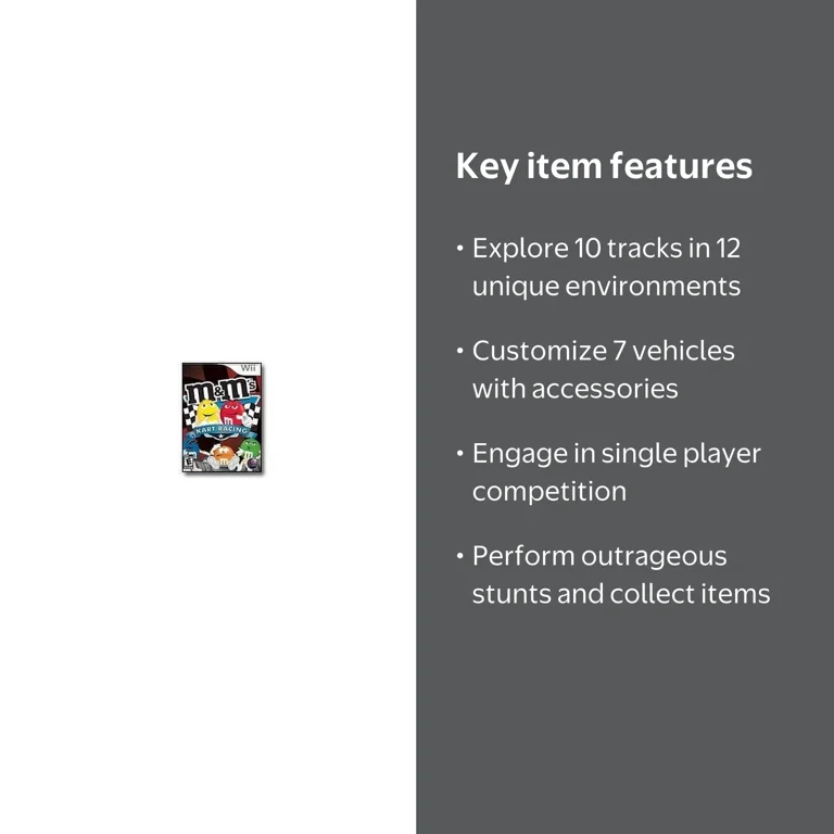 Pre-Owned M&M's Kart Racing - Nintendo Wii - Walmart.com