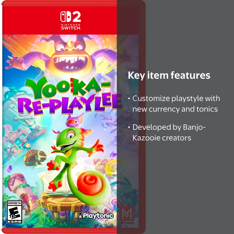 Yooka-RePlaylee, Nintendo Switch 2 - Walmart.com