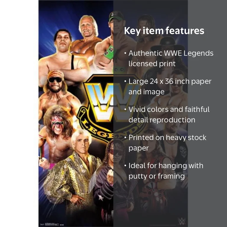 スポーツ選手 WWE legend4 Posterazzi, WWE Legends - Group 14 Poster, 24