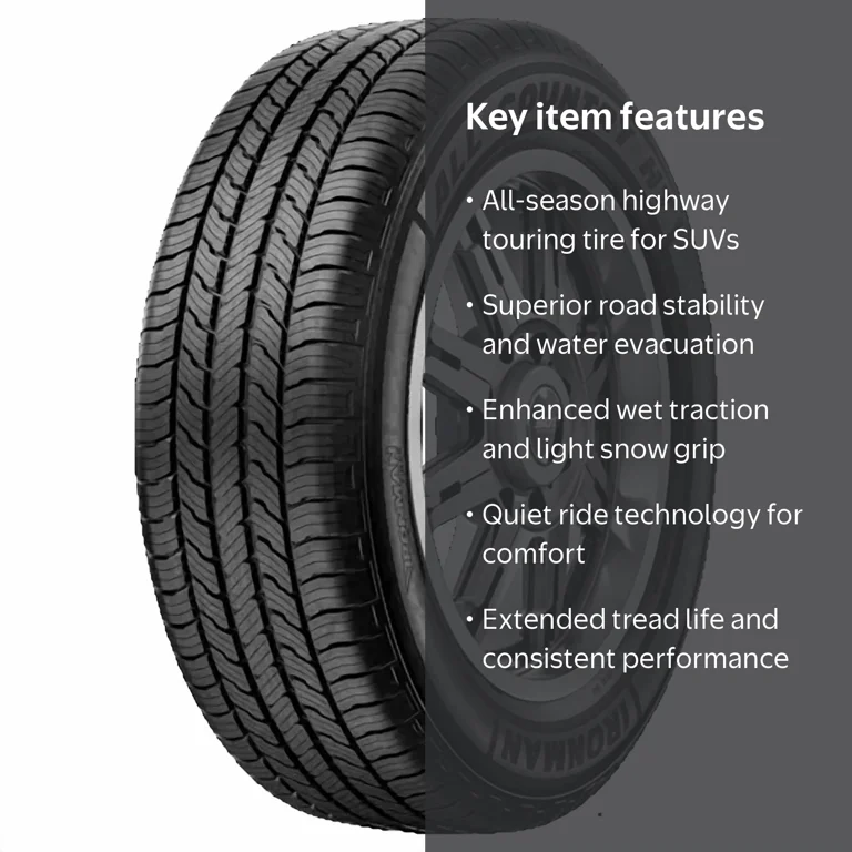 Ironman All Country H/T 225/65R17 102T All-Season, Highway Touring