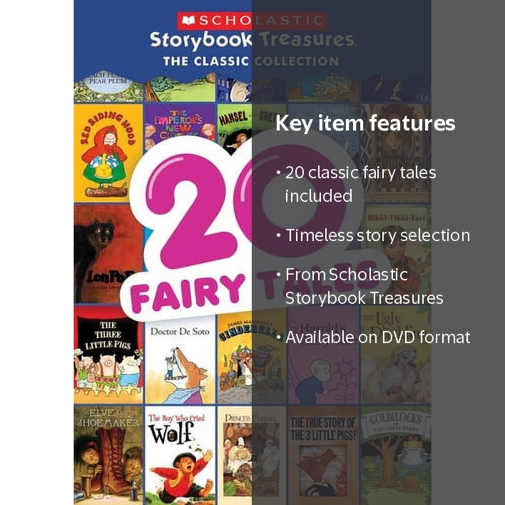 20 Fairy Tales: Scholastic Storybook Treasures: Classic Collection