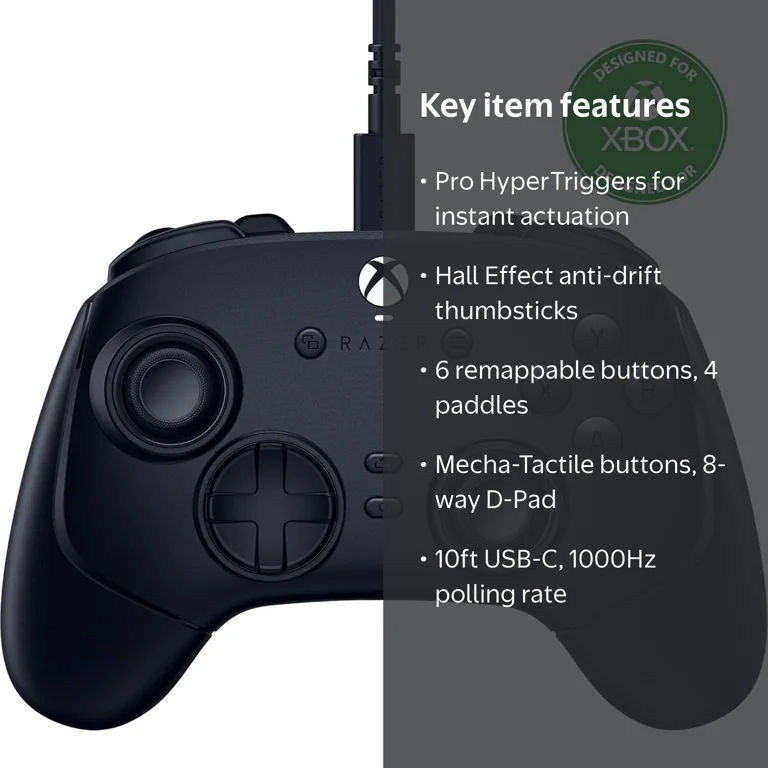 Open Box Razer Wolverine V3 Tournament Edition Wired Esports Xbox