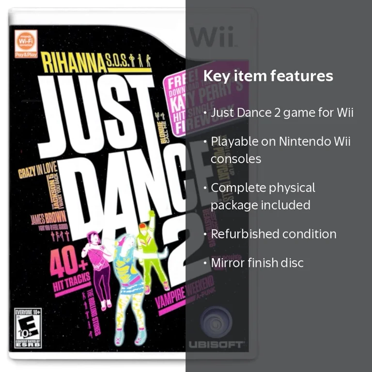 Restored Just Dance 2 - Nintendo Wii - Walmart.com