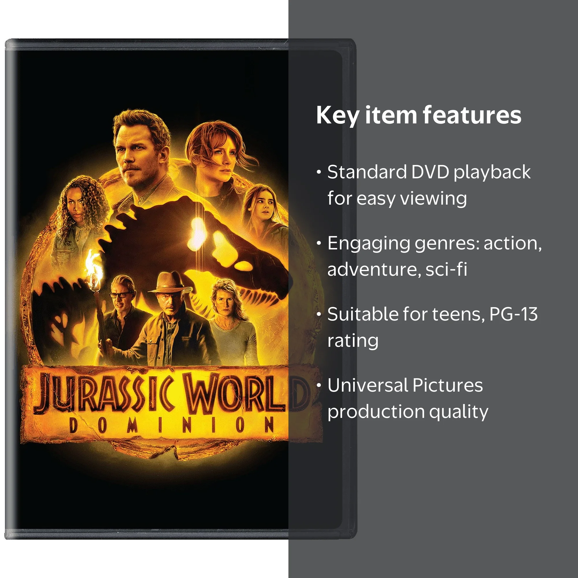 SDS Jurassic World Dominion DVD - Action, Science Fiction
