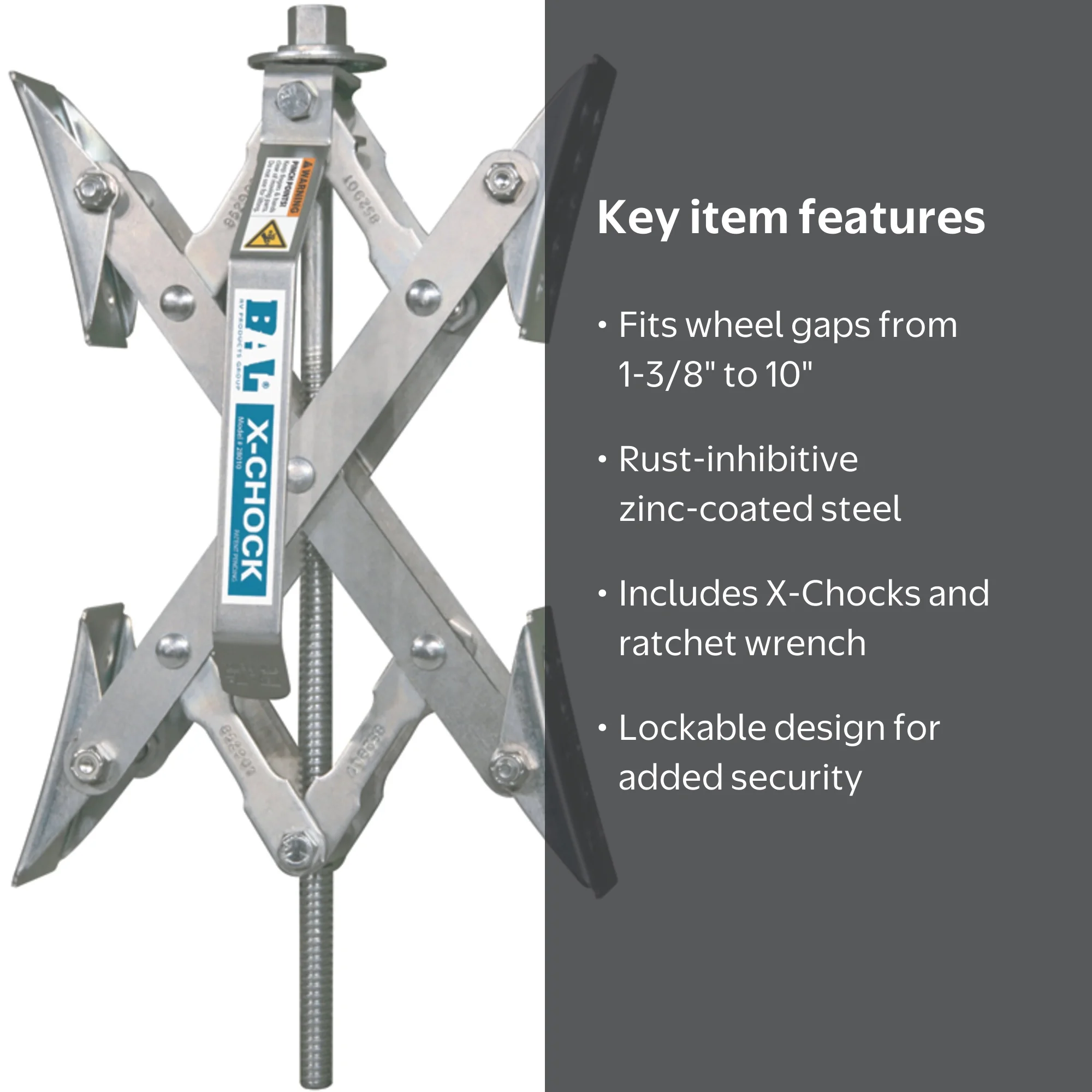 BAL, Wheel Stabilizer, 28012, Dual Tandem Axle 2-Pack - Walmart.com
