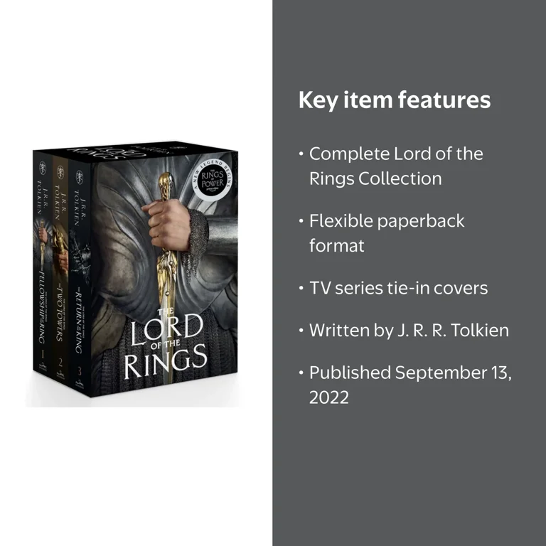 The Lord of the Rings Boxed Set: Contains TVTie-In Editions of