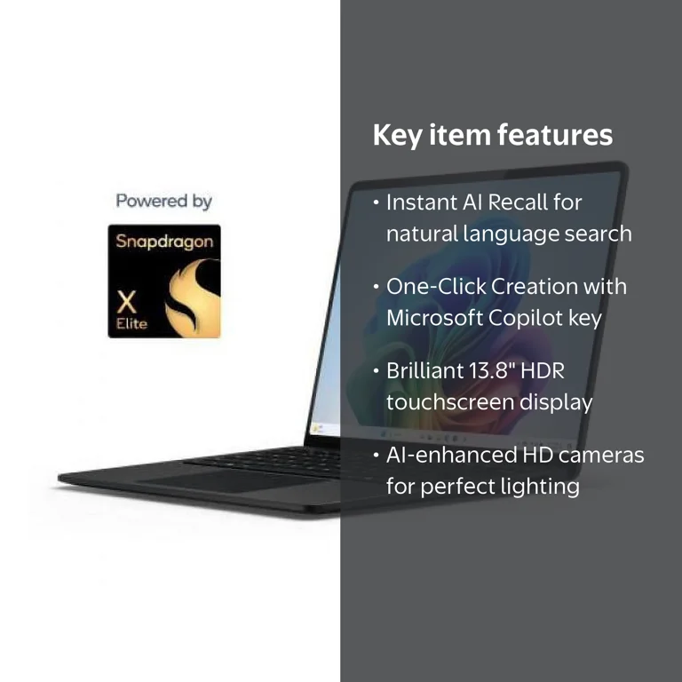 Microsoft, Surface Laptop Copilot+ PC, 13.8