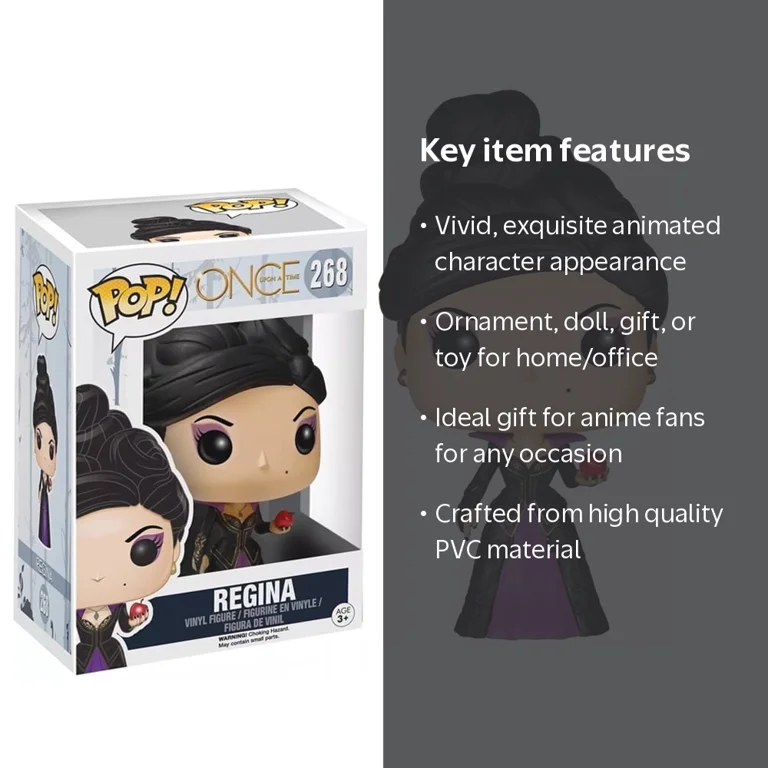 FunkoQ Once Upon a Time - Regina #268 Vinyl Action Figures Pop