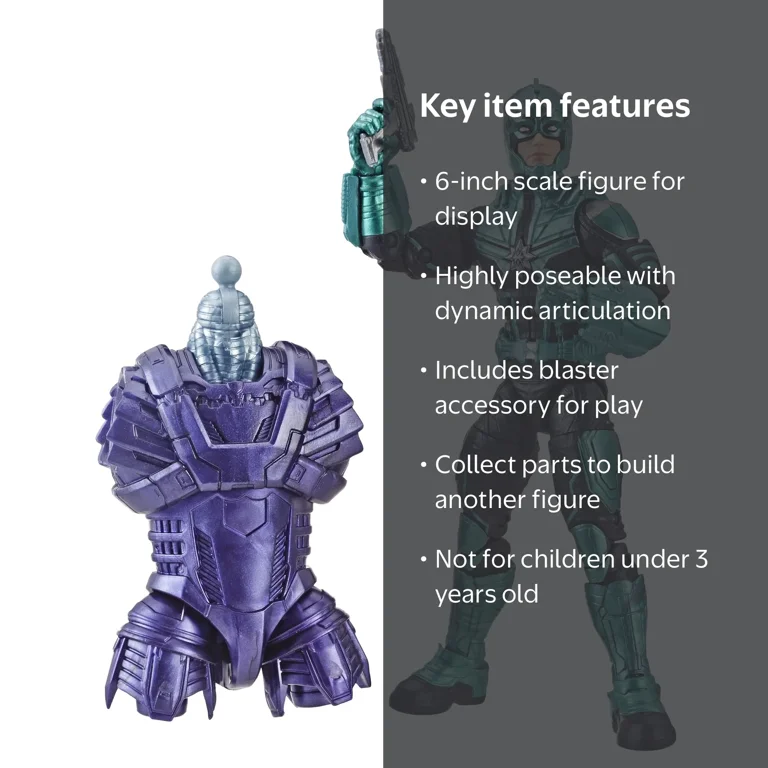 Marvel Captain Marvel 6-inch Legends Yon-Rogg Kree for Collectors