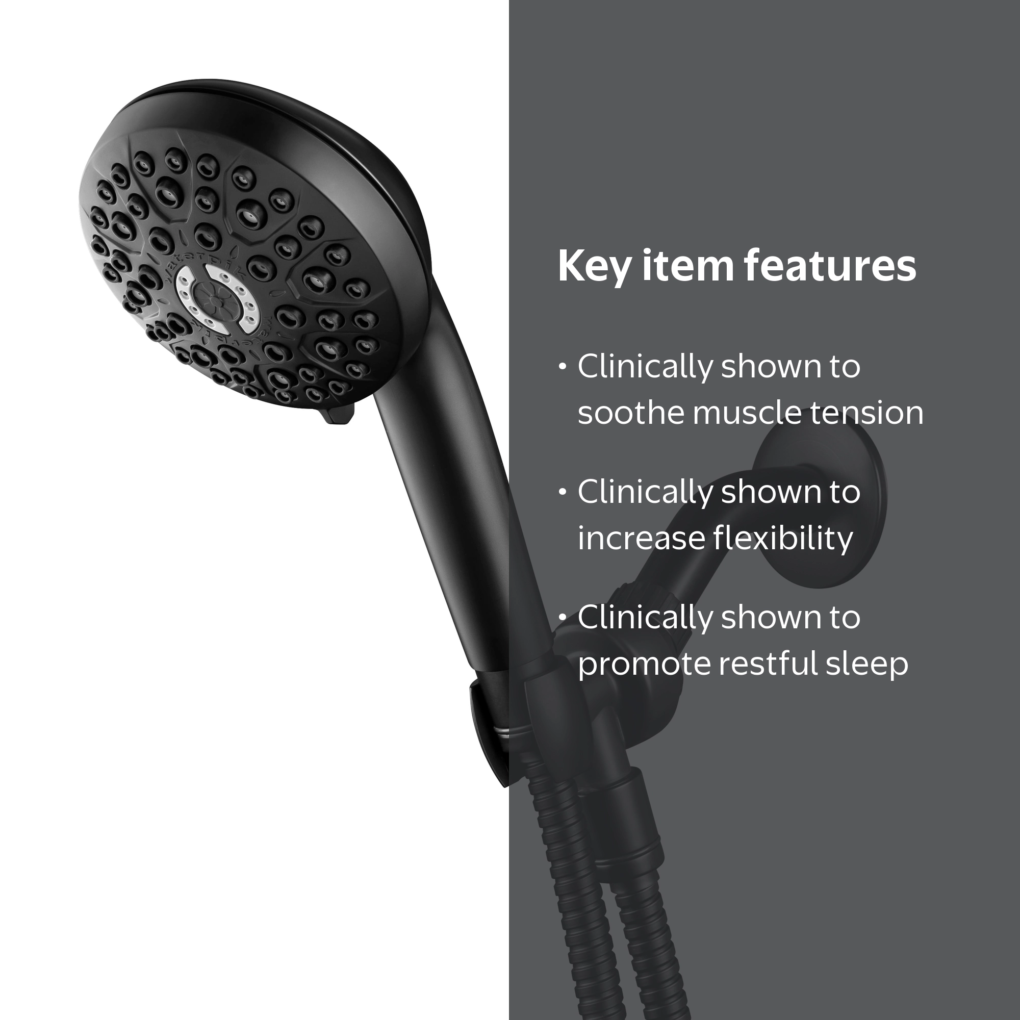 Waterpik PowerPulse Massage Hand Held Shower Head, XSP-755ME
