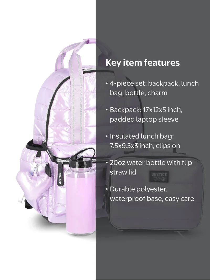 justice girls mini butterfly wing backpack IQUQIXL 3Pcs Wings for Girls, Blue, One Size, Butterfly Fashion Rosettas gorgeous pink dress comes to life with iridescent and ruffled satin details Justice Backpacks for Girls &