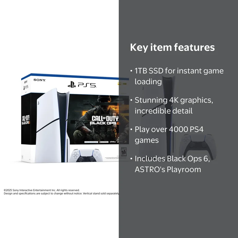 PlayStation 5 Disc Edition – Call of Duty: Black Ops 6 - Walmart.com